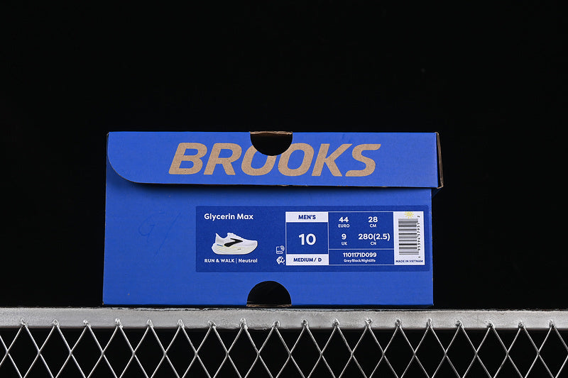 BrooksUnisex Glycerin Max - "Grey Black Nightlife"