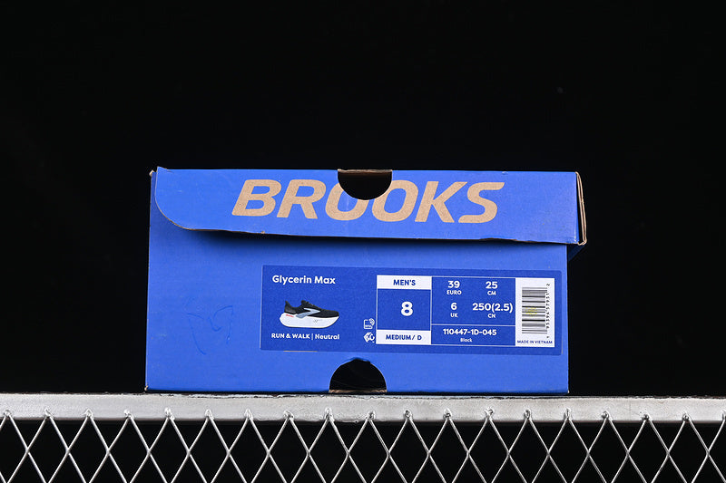 BrooksUnisex Glycerin Max - "Black Ebony/Winter Sky"