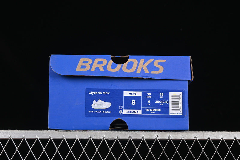 BrooksUnisex Glycerin Max - White