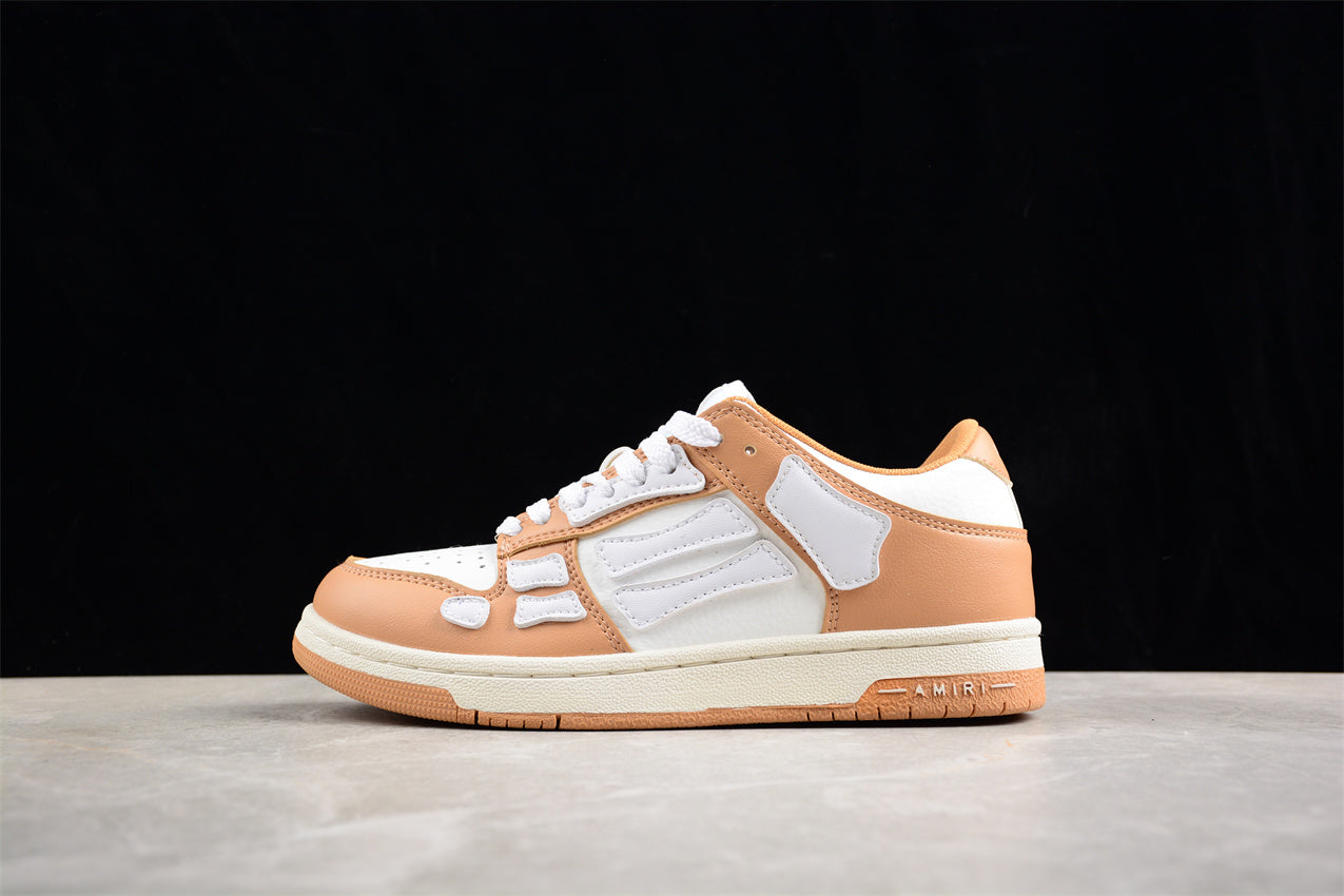 AmiriMens Skeleton Low - Gold/White