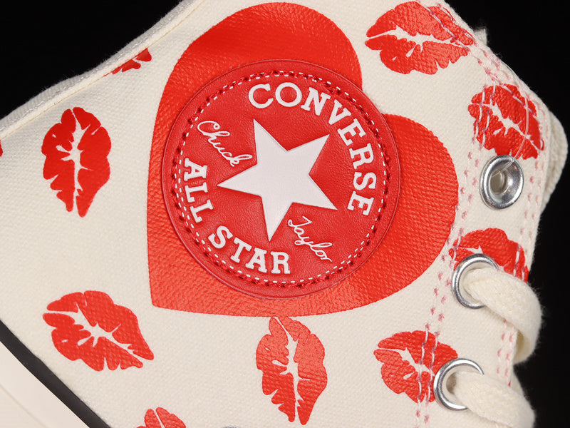 Unisex Converse Chuck Taylor - Red Lip Heart