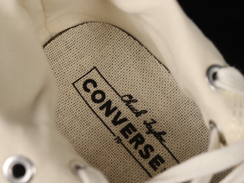 Unisex Conversee Chuck 70 De Luxe Heel - Black/White