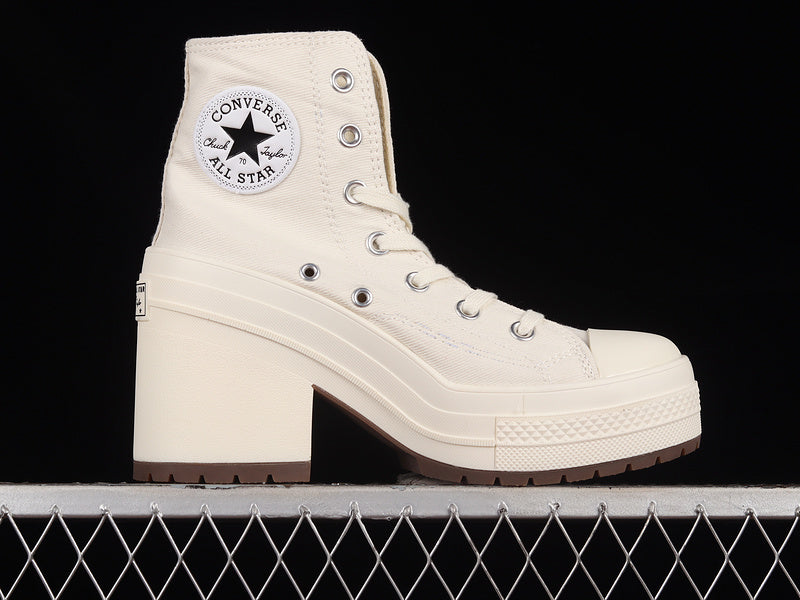Unisex Converse Chuck 70 De Luxe Heel - White