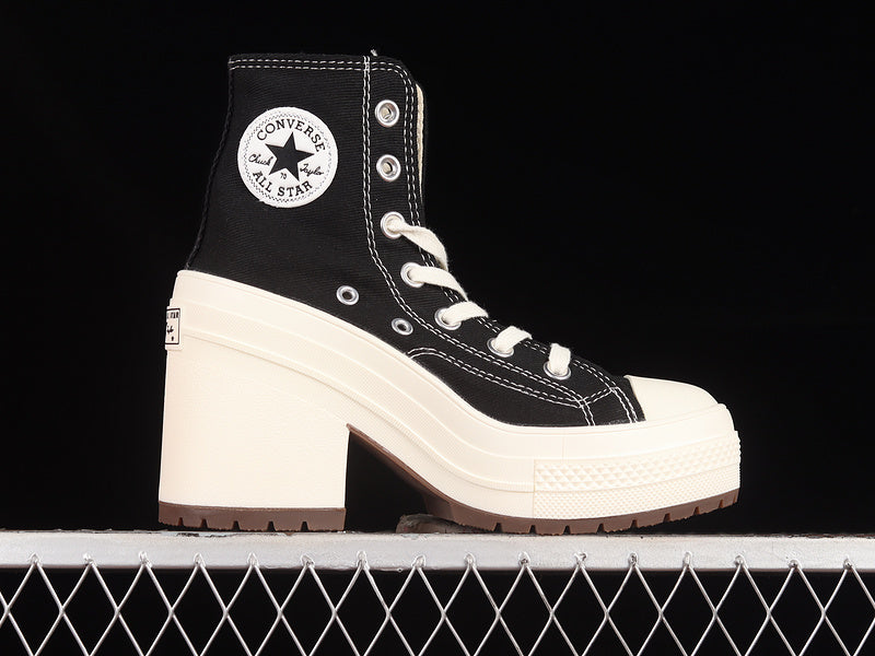 Unisex Conversee Chuck 70 De Luxe Heel - Black/White