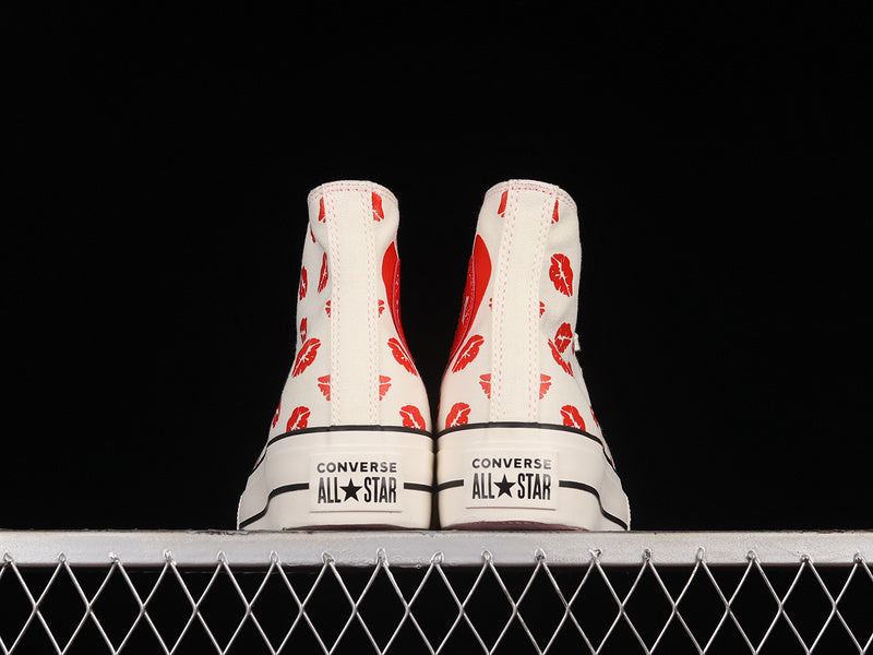 Unisex Converse Chuck Taylor - Red Lip Heart