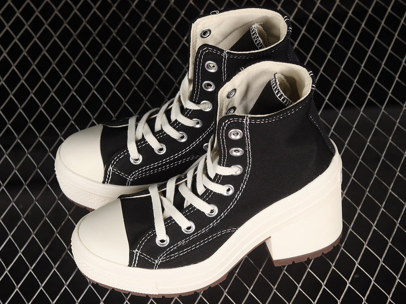 Unisex Conversee Chuck 70 De Luxe Heel - Black/White
