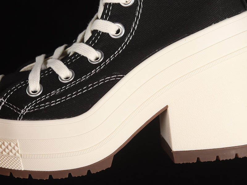 Unisex Conversee Chuck 70 De Luxe Heel - Black/White