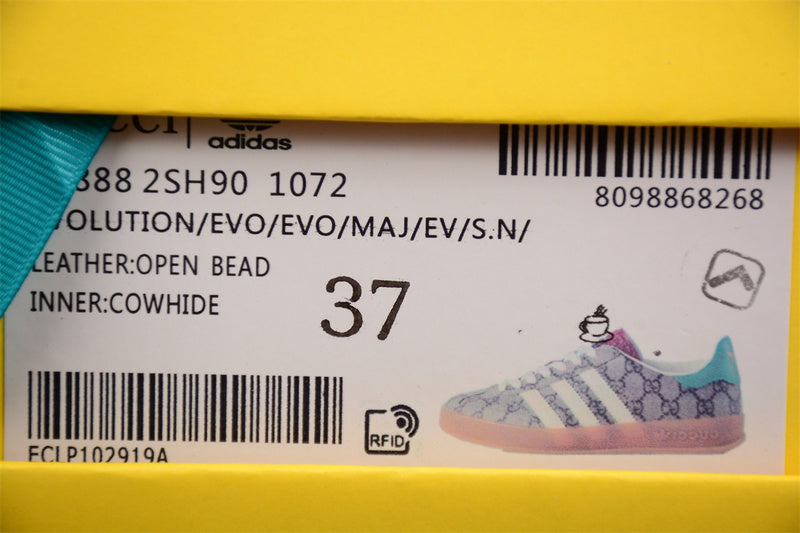 adidasUnisex x Gucci Gazelle Beige - Monogram