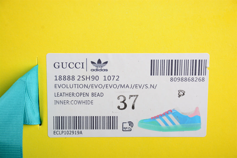 adidasUnisex x Gucci Gazelle - Light Blue