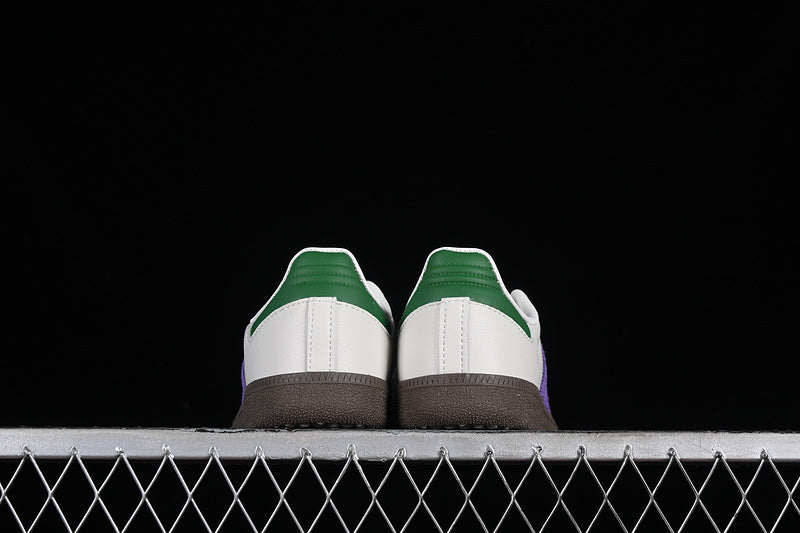 adidasUnisex Samba Off White - Purple/Green