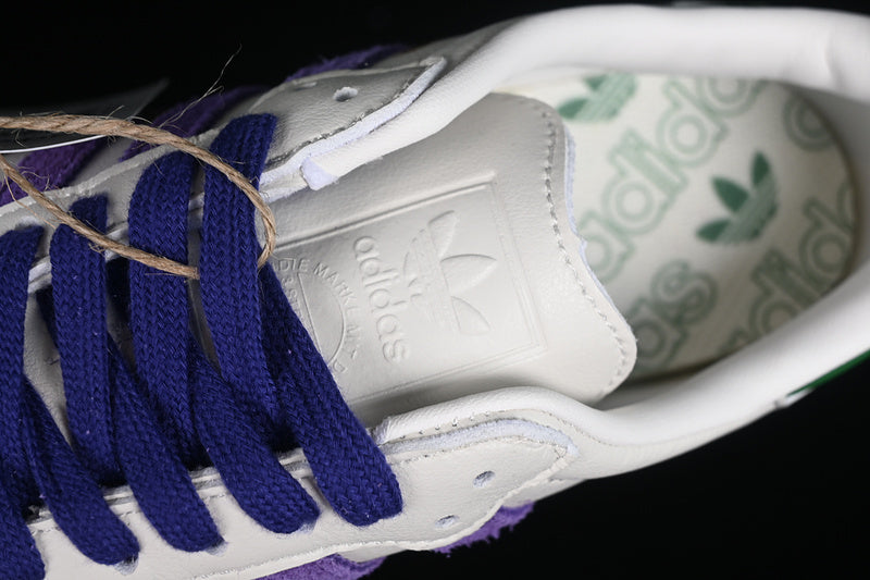 adidasUnisex Samba Off White - Purple/Green