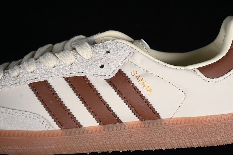 adidasUnisex Samba Pre Loved - Cream/Brown