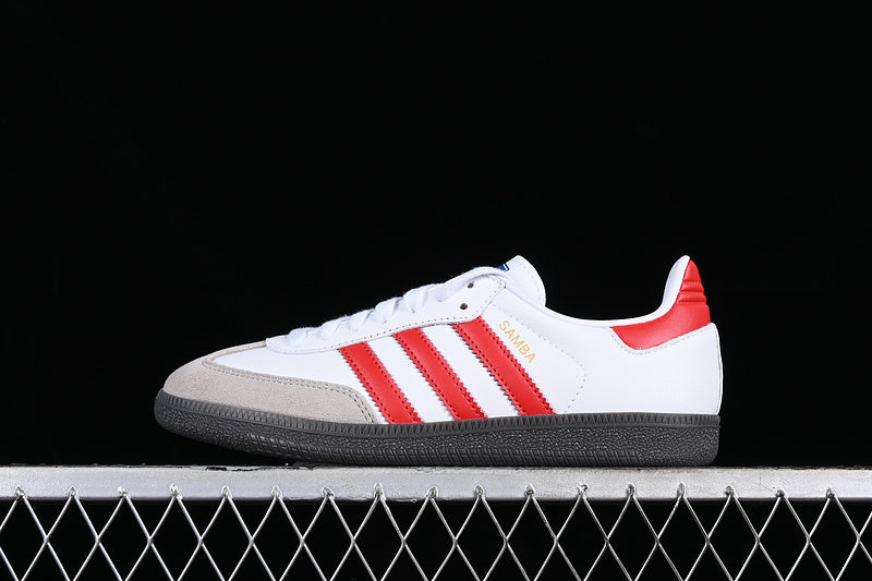 adidasUnisex Samba - White/Red