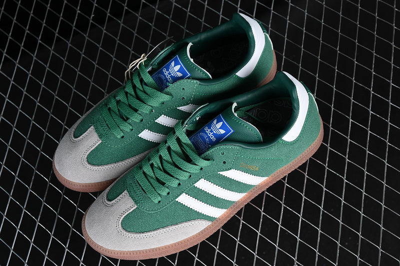 adidasUnisex Samba Vegan - Grey/Green