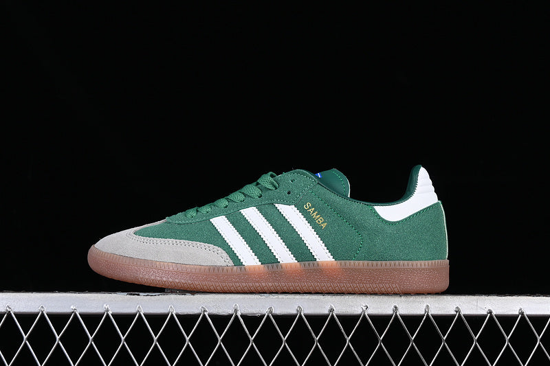 adidasUnisex Samba Vegan - Grey/Green