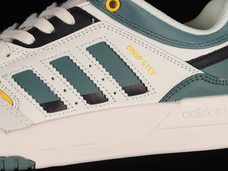 adidasUnisex Drop Step Low - White Tech Emerald