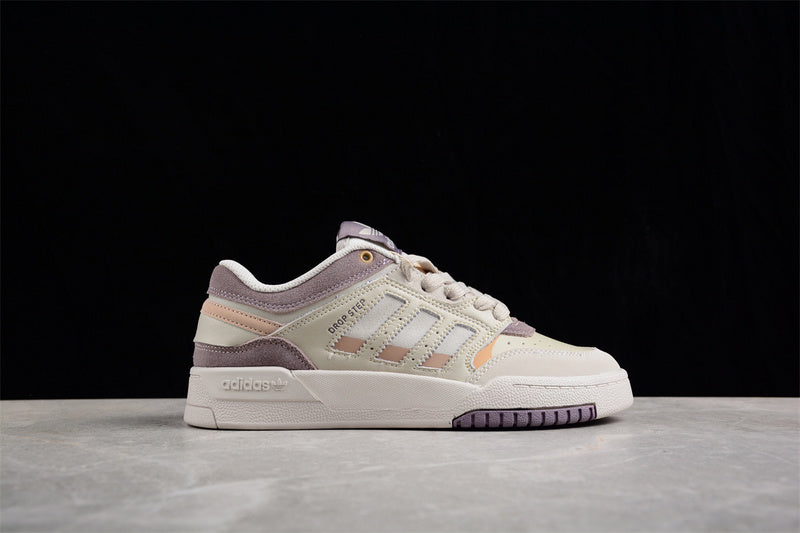 adidasUnisex Drop Step Low - White/Purple