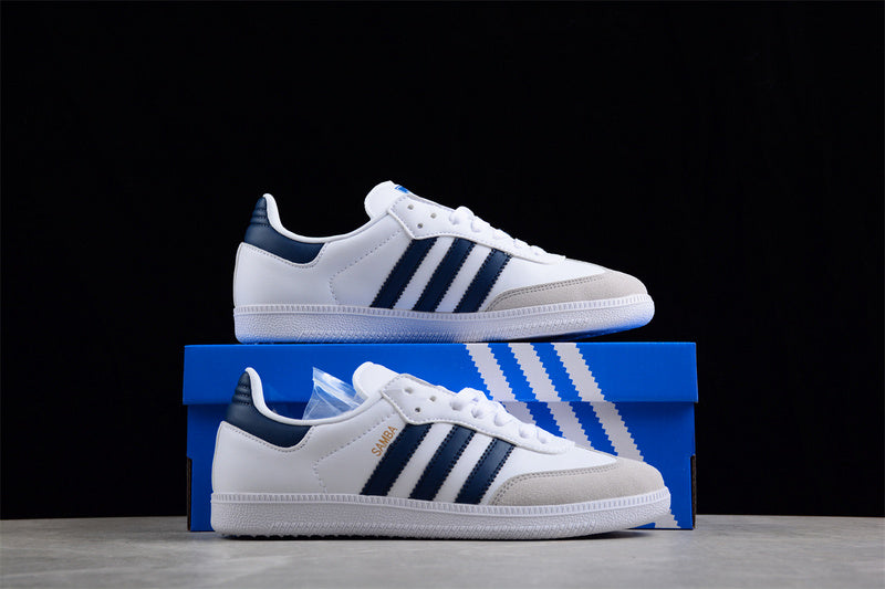 adidasUnisex Samba - White/Navy