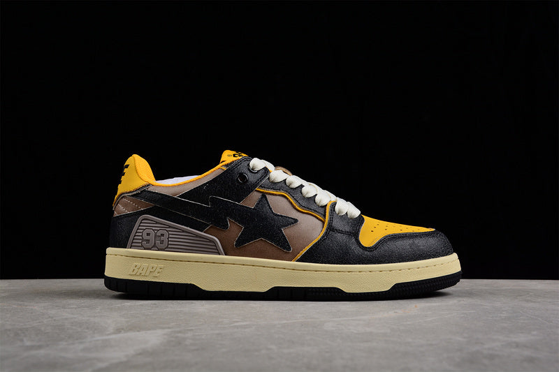 Bape Sta Low Top - Yellow/Brown