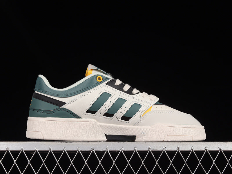 adidasUnisex Drop Step Low - White Tech Emerald