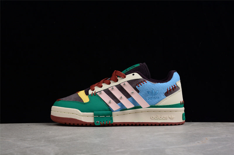 adidasUnisex Melting sadness forum low- Patchwork/White