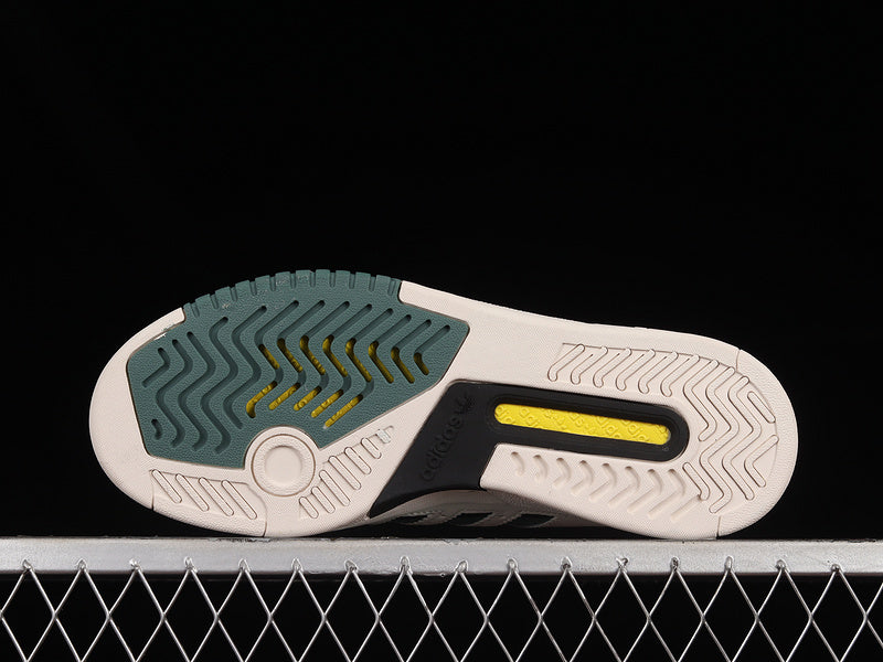 adidasUnisex Drop Step Low - White Tech Emerald
