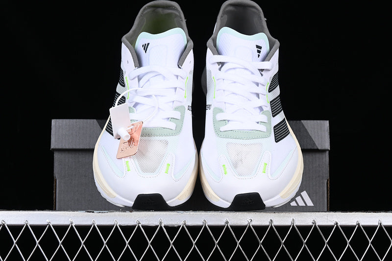 adidasUnisex Adizero Boston 11 - White/Green