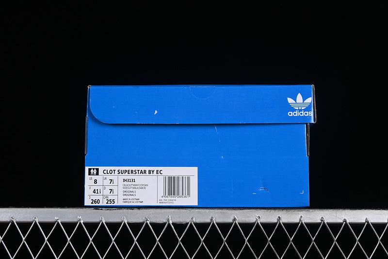 Clot x adidasUnisex Superstar Edison Chen - Black