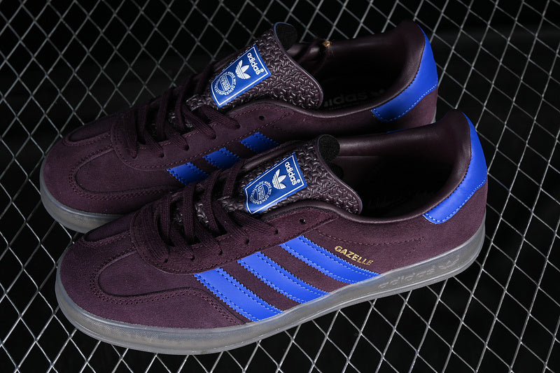 adidasUnisex Gazelle Indoor - Maroon Blue