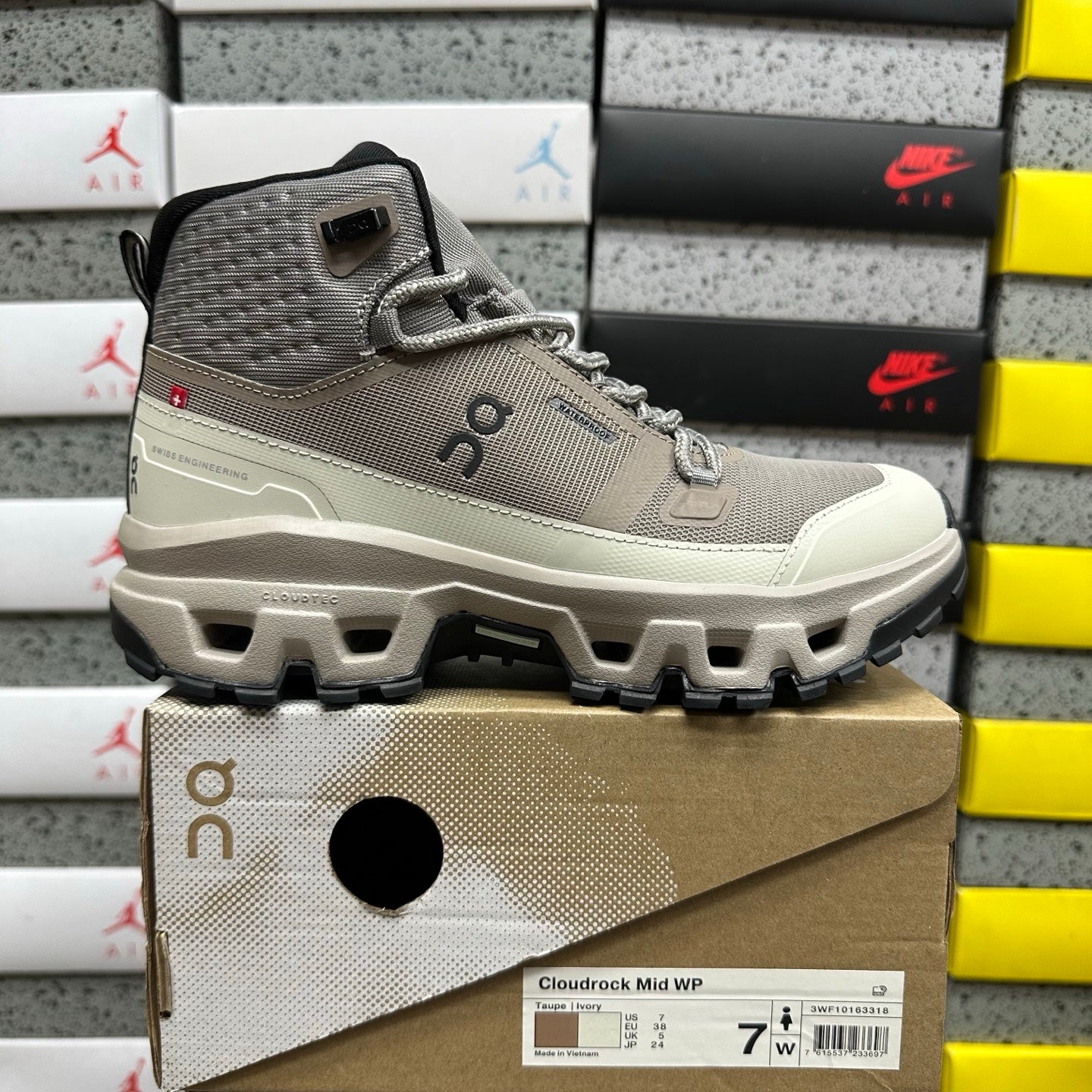 OnRunning Cloudrock Mid Waterproof - "Cinder Desert"
