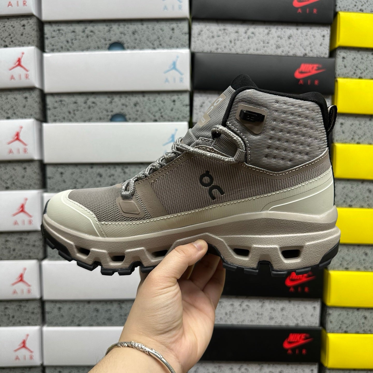 OnRunning Cloudrock Mid Waterproof - "Cinder Desert"