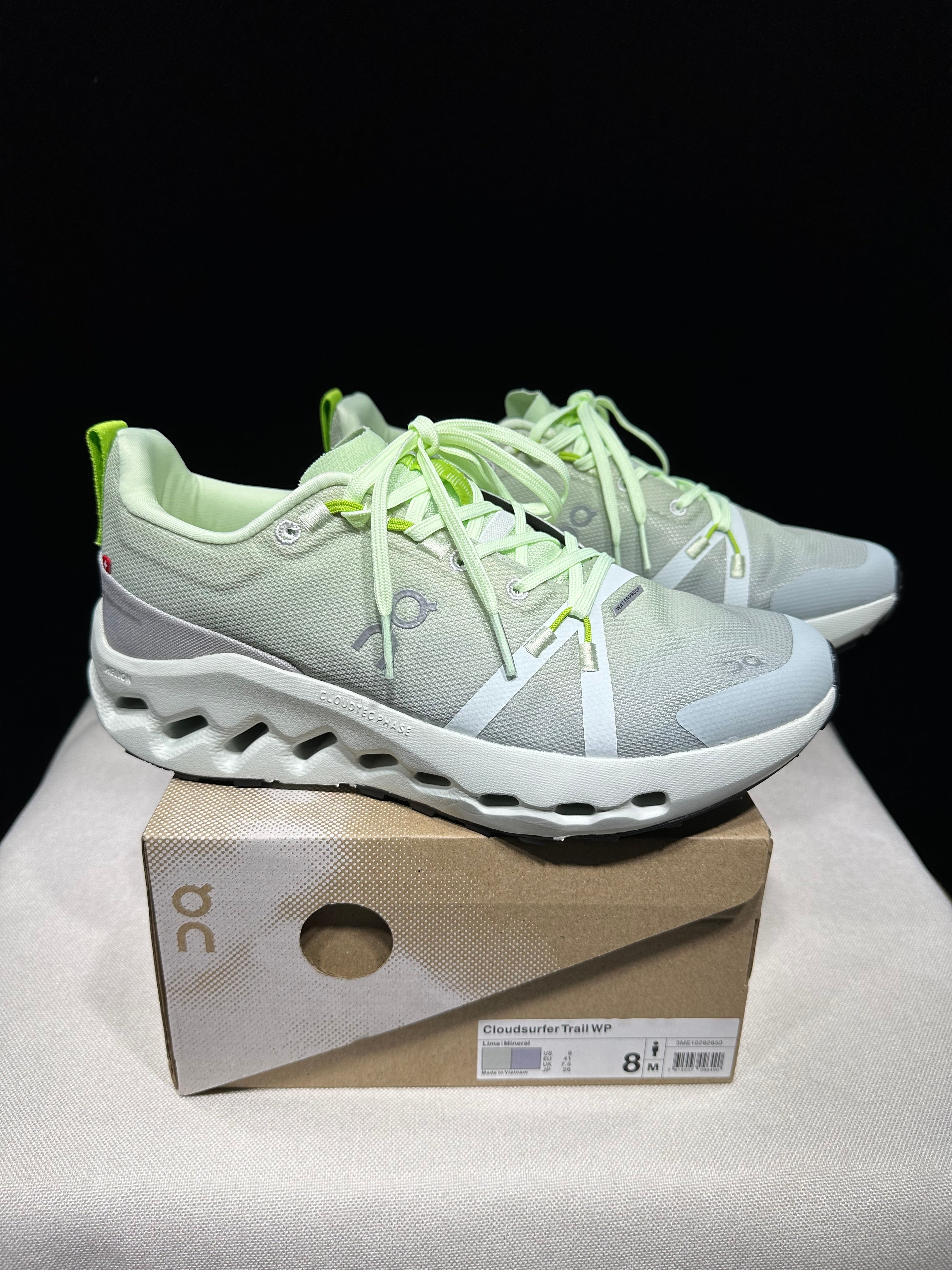 OnRunning Cloudsurfer Trail Waterproof - "Lima Mineral"