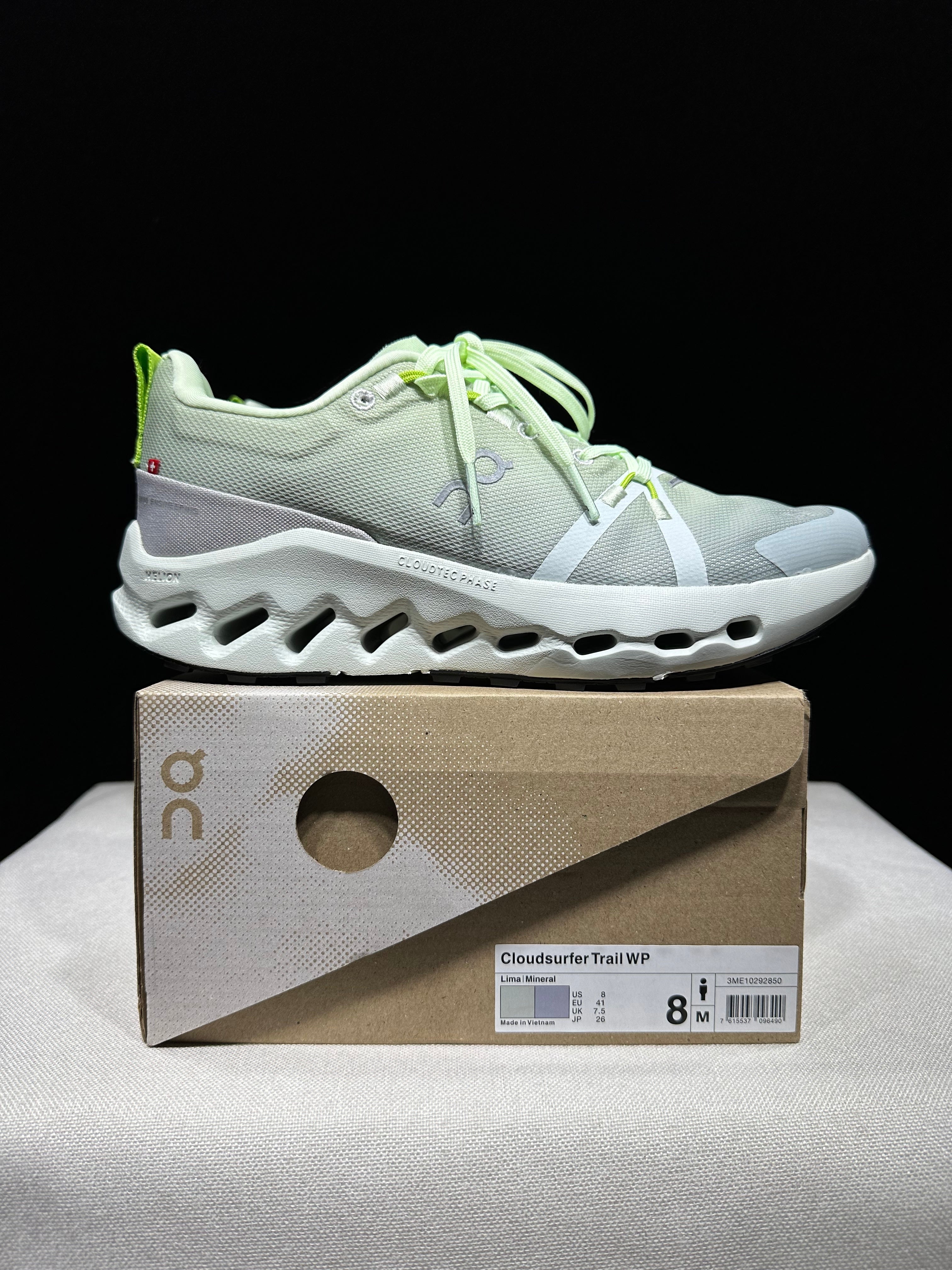 OnRunning Cloudsurfer Trail Waterproof - "Lima Mineral"
