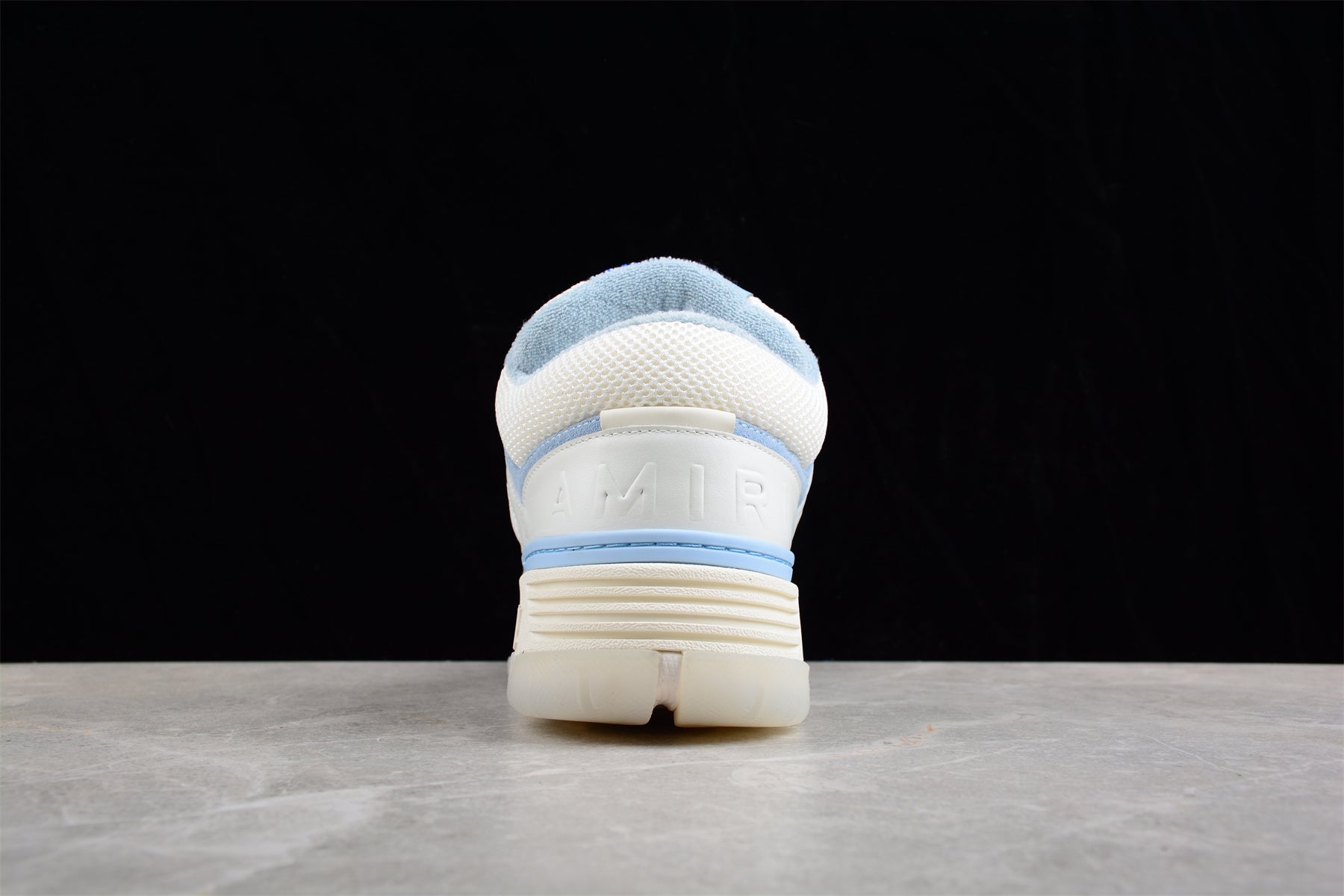 AMIRI MA-1 - White/Light Blue