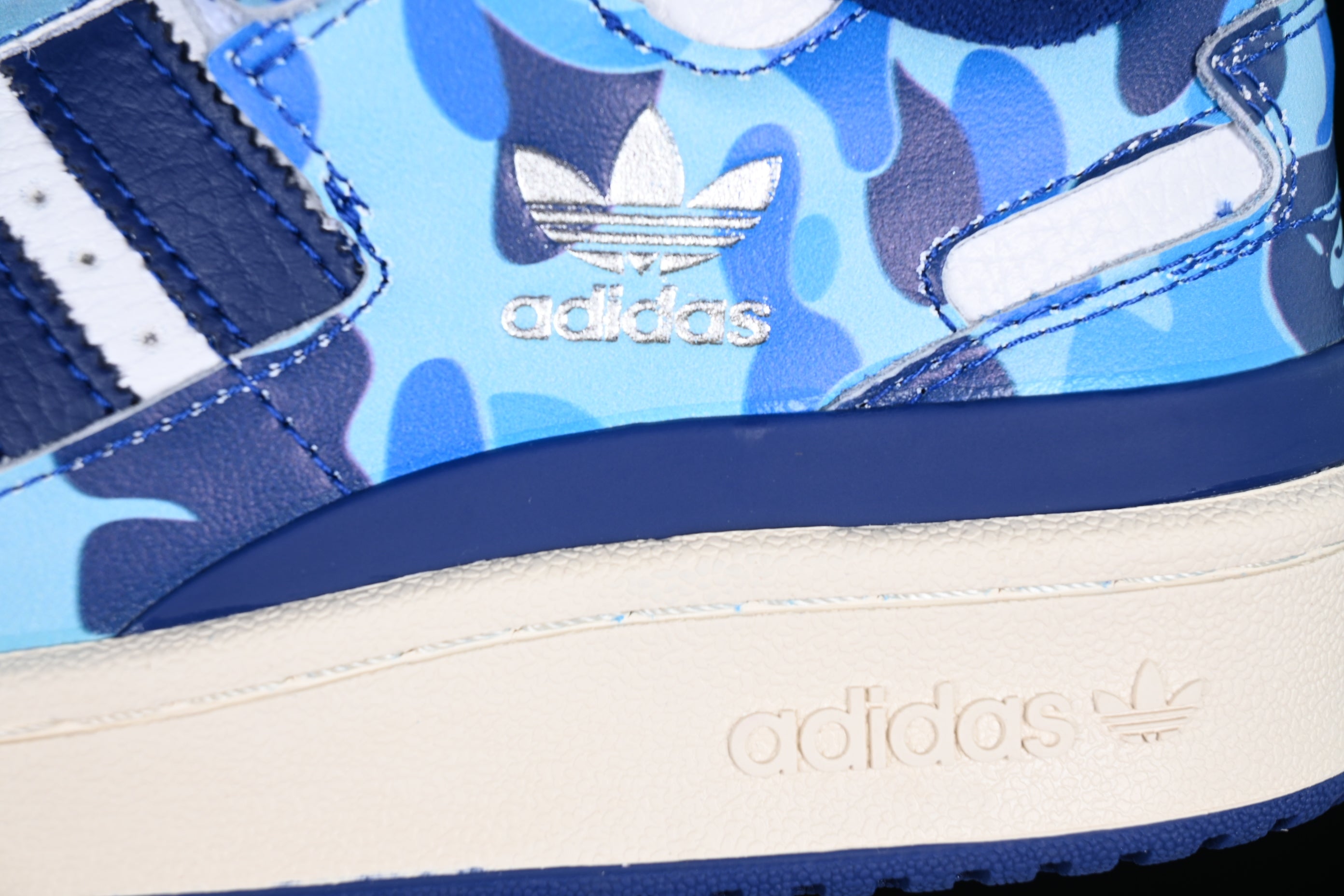 AdidasUnisex BAPE x Forum Low 84 30th Anniversary - Blue Camo