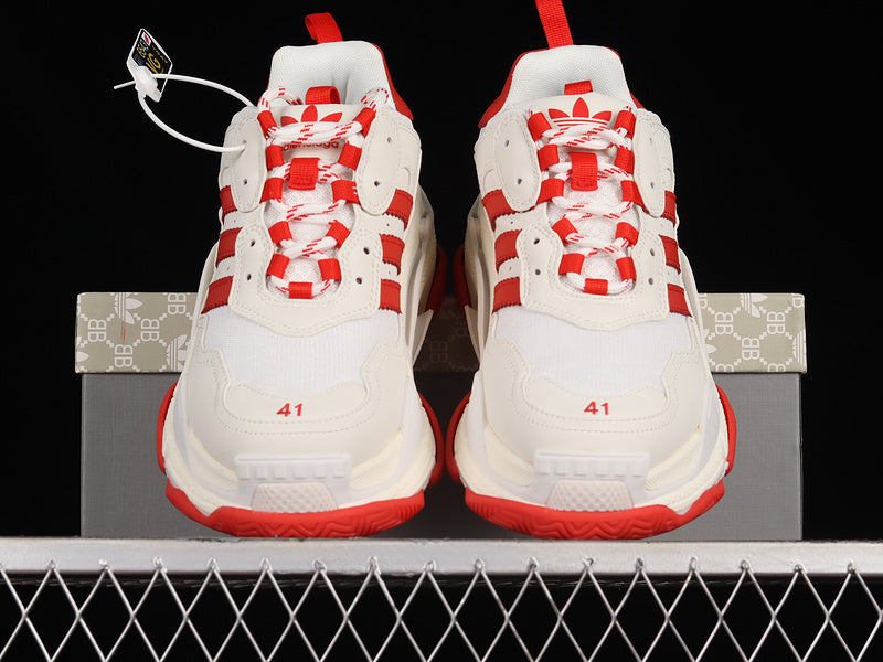 Balenciaga x adidasUnisex Triple S - White/Red