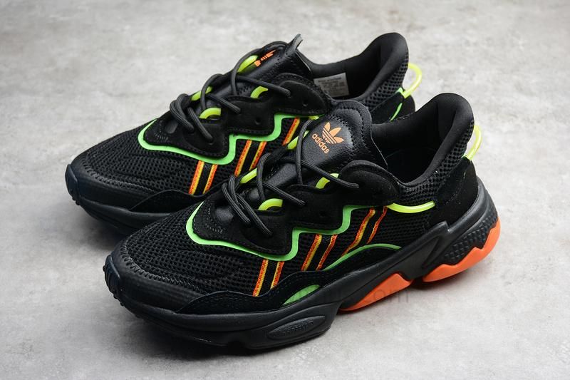 Ozweego Adiprene - Black/Orange/Green