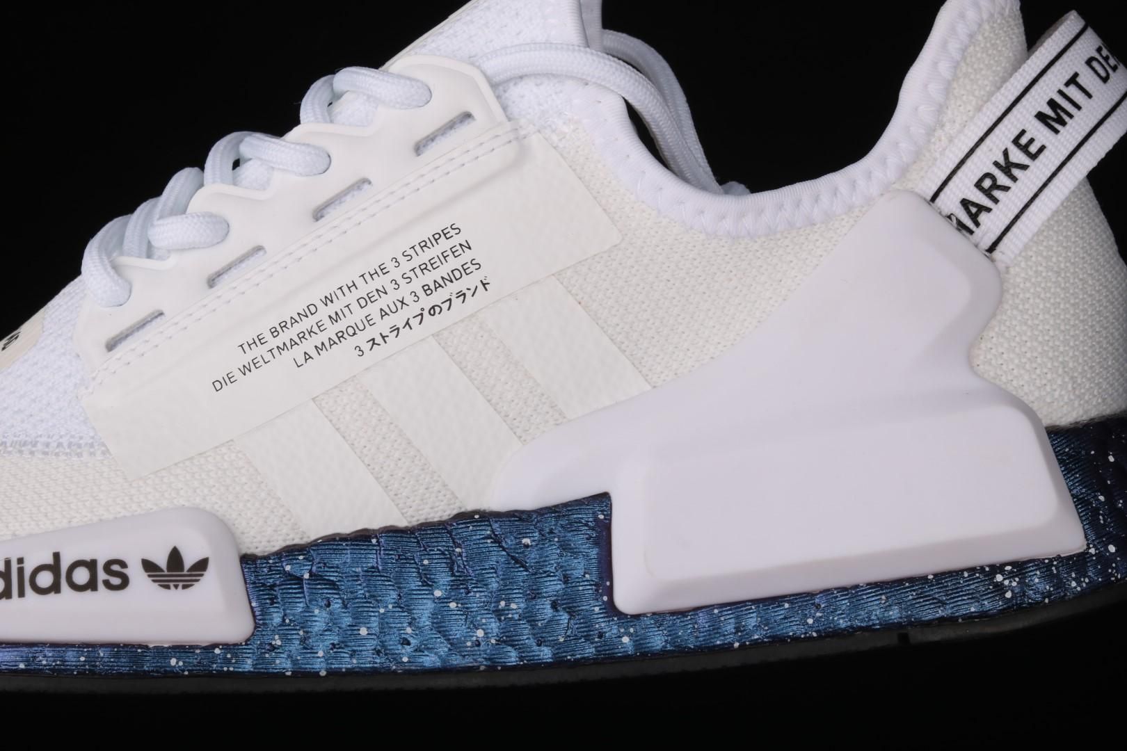 adidasUnisex NMD R1 V2 - White Speckled
