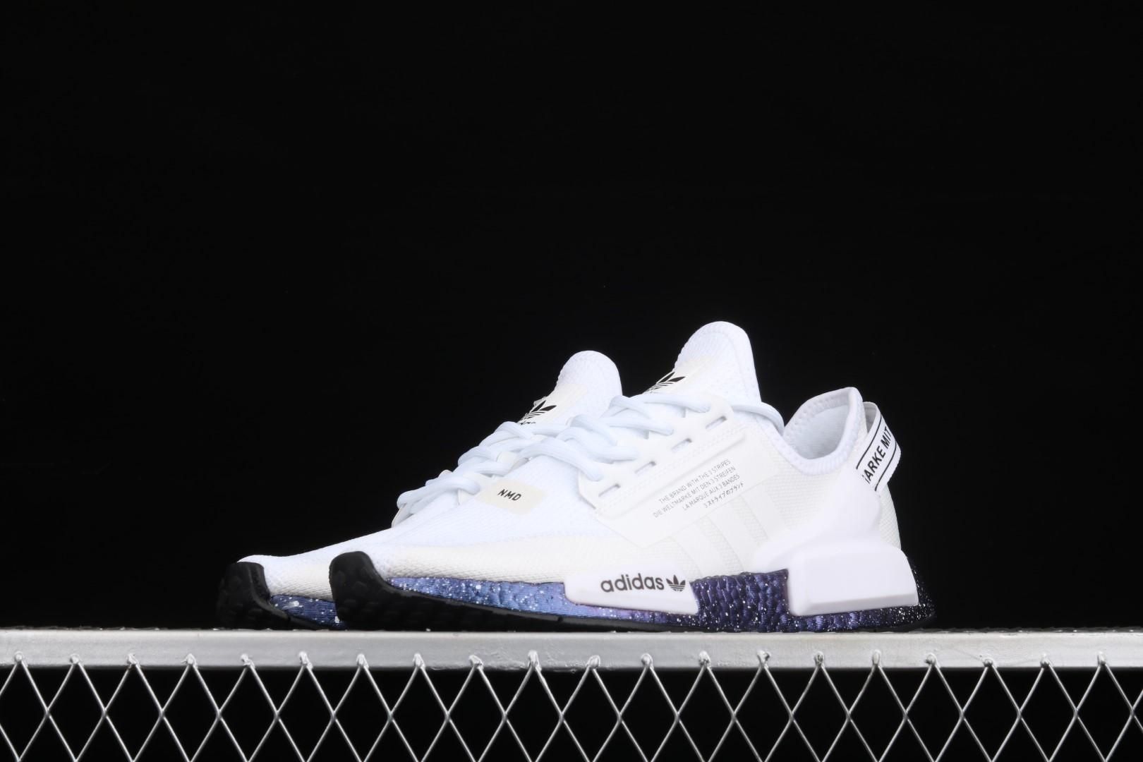 adidasUnisex NMD R1 V2 - White Speckled