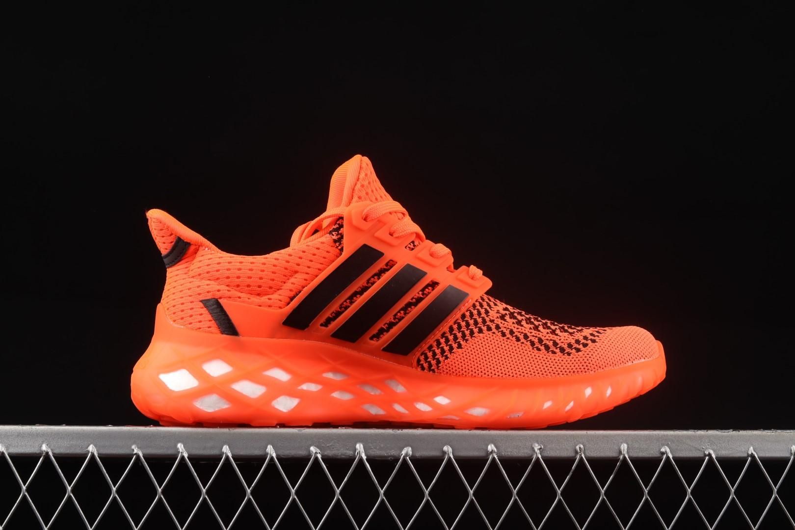 adidasUnisex Ultra Boost Web DNA - Solar Red