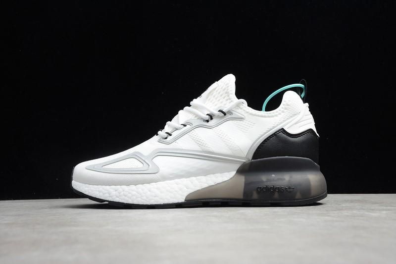 adidasUnisex ZX 2K Boost - White Black