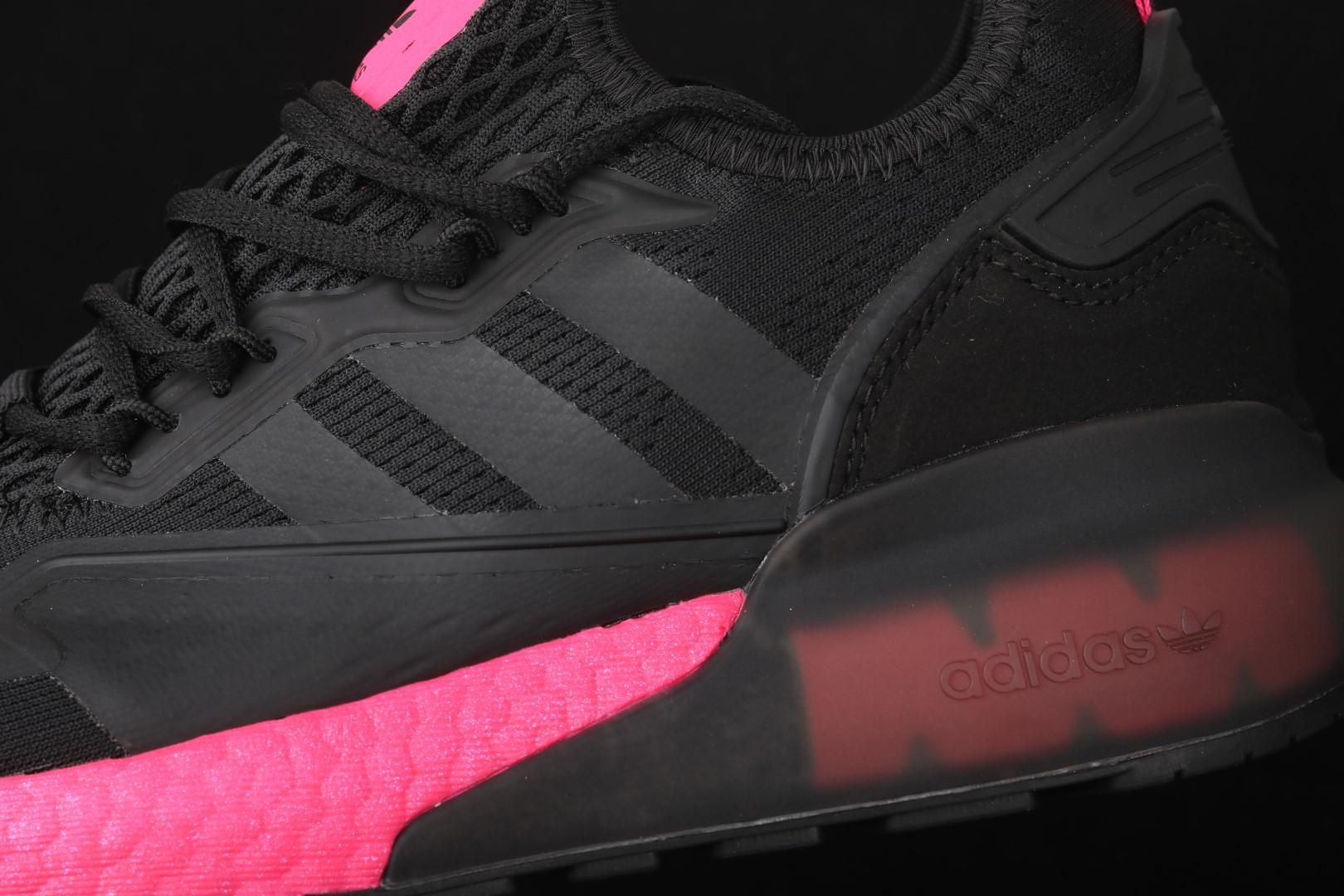 ZX 2K Boost - Core Black/Shock Pink