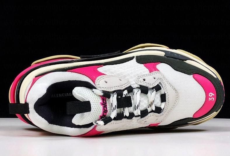 UnisexBalenciaga Triple S - Black/Pink