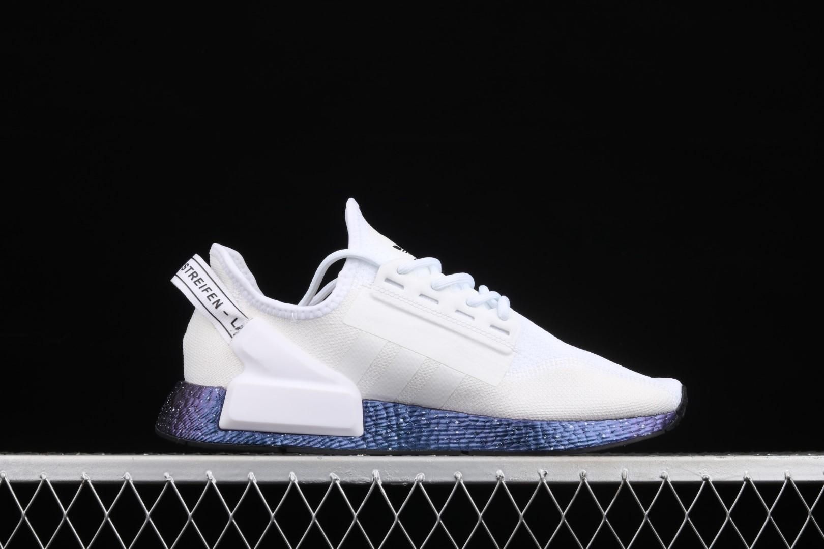 adidasUnisex NMD R1 V2 - White Speckled