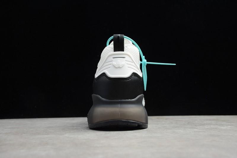 adidasUnisex ZX 2K Boost - White Black