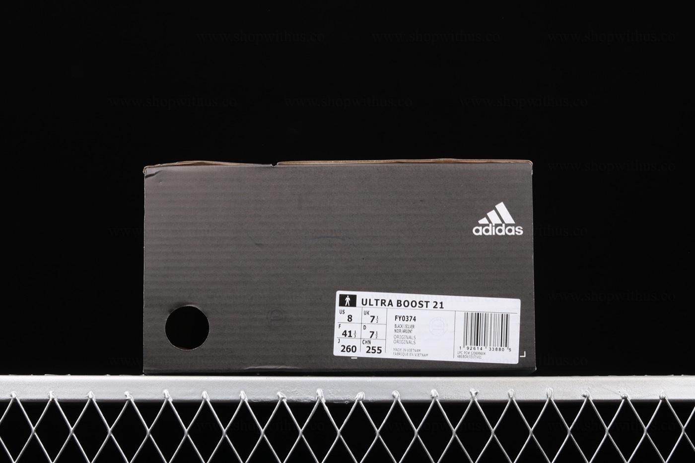 adidasUnisex Ultraboost 21 - Black/Solar Yellow