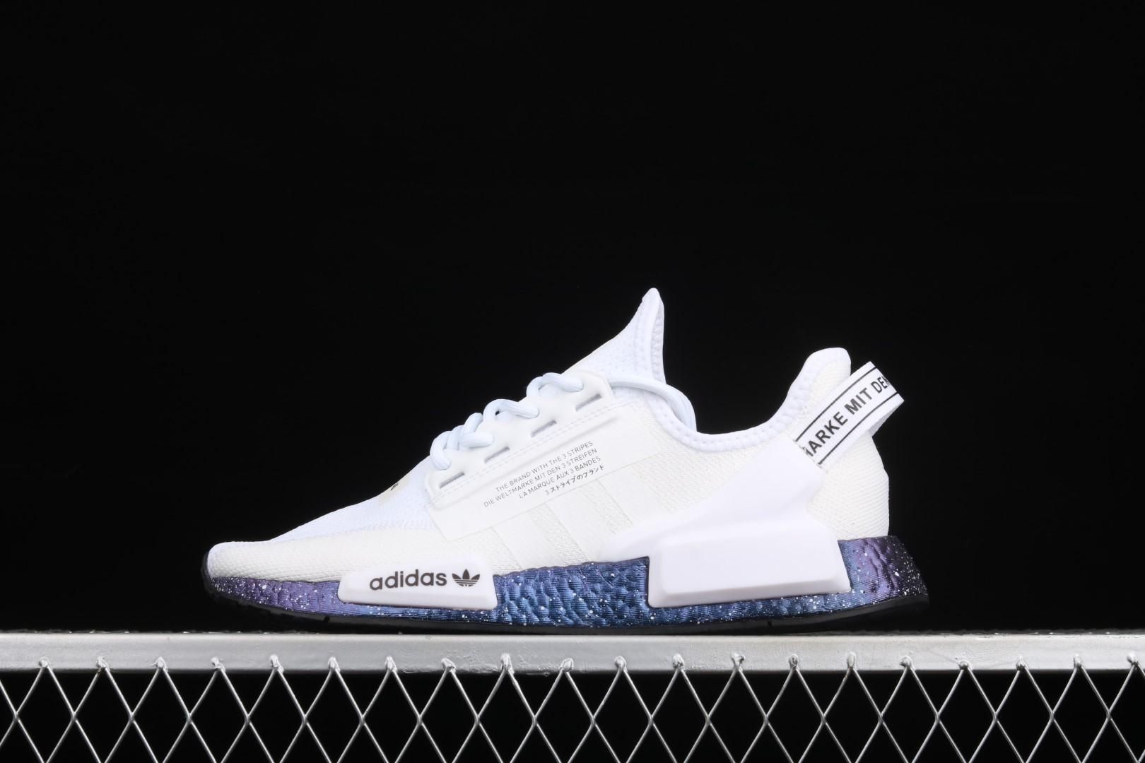 adidasUnisex NMD R1 V2 - White Speckled