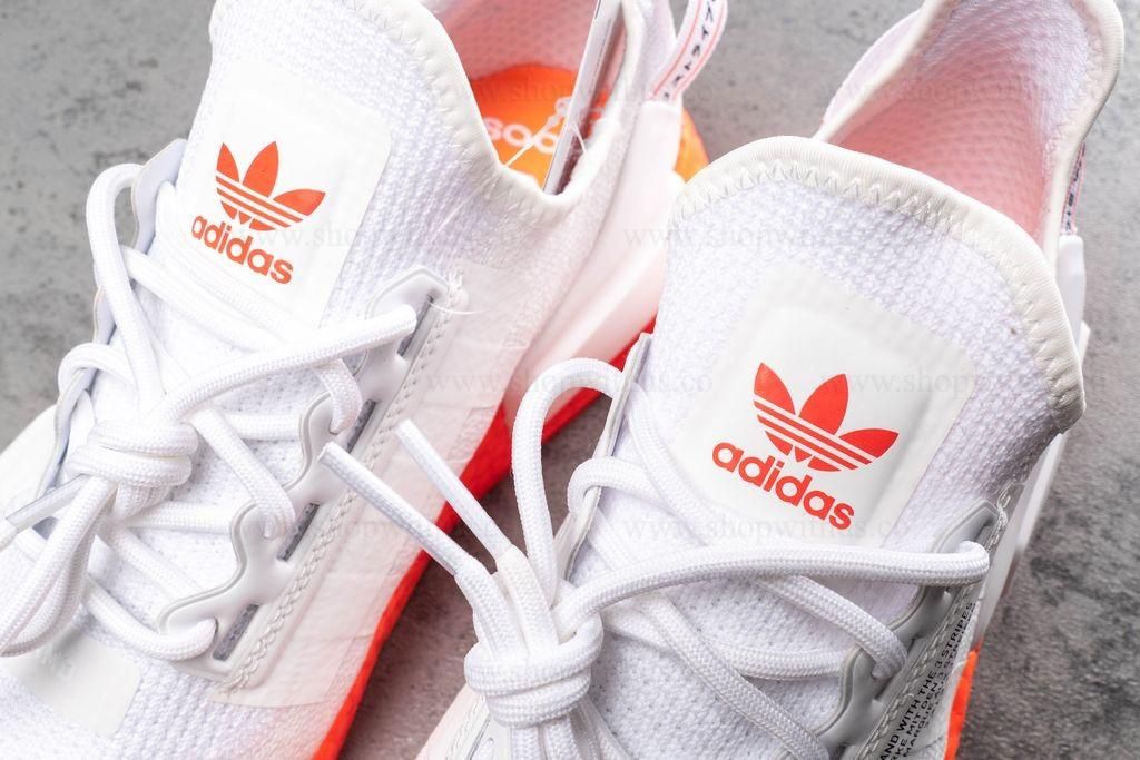 adidasUnisex NMD R1 V2 - Cloud White/Solar Red