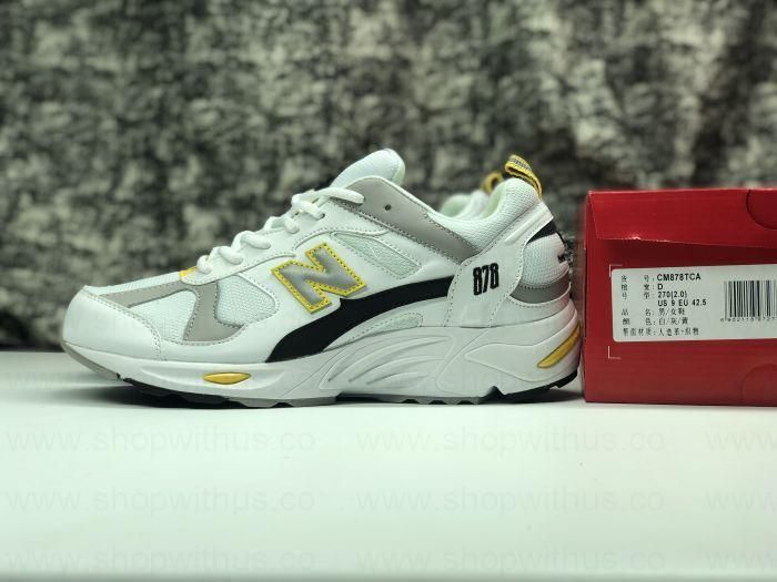 New Balance 878 - White/Yellow