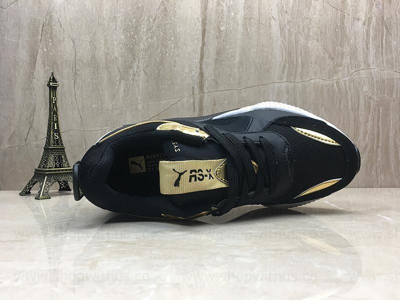 PumaUnisex RS-X Trophy Trainers - Black/Gold